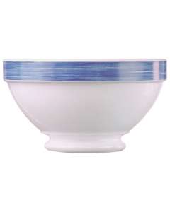 Arcoroc, Brush blauw bowl 13cm, set 6