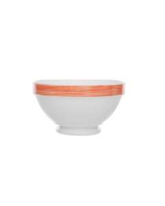 Arcoroc, Brush oranje bowl 13cm, set 6