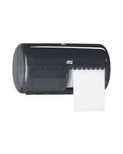 Tork traditioneel toiletpapier dispenser zwart 557008