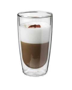 Dubbelwandig Glas - Café Latte - 350 ml - per 6