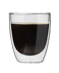 Dubbelwandig Glas - 'Espresso - 80 ml - per 6