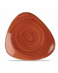 Bord Driehoek - Stonecast - Orange - 26,5 cm - Set 12
