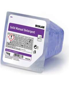 Ecolab Solid Manual detergent   2x1 kg