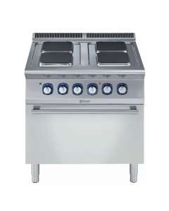 Electrolux Professional, fornuis 4 kookplaten, oven, 700XP
