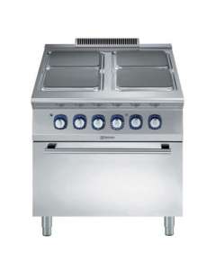 Electrolux Professional, fornuis 4 vierk kookpl, oven, 900XP