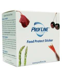 Foodprotect sticker   500 stuks