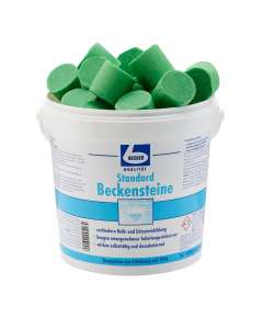 Beckenstein groen urinoirsteentjes  35 st