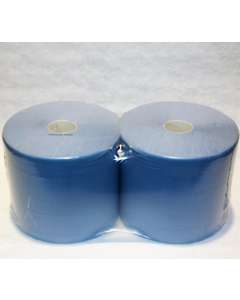 Servito industrierol  blauw recycled 2l 380 m per 2