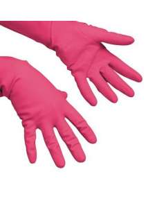 Handschoen  multigebruik  rood S, per stuk